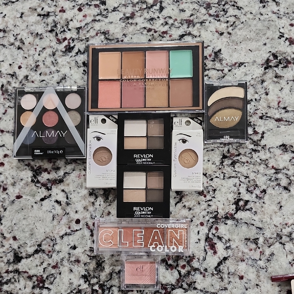 Eyeshadows & Blush Variety. New